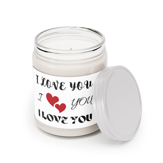 I LOVE YOU - Scented Candle, 9oz - 3 Scents