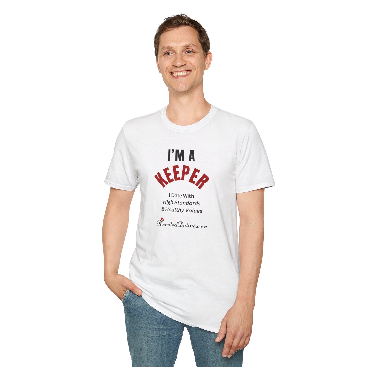 I'M A KEEPER Unisex Softstyle T-Shirt